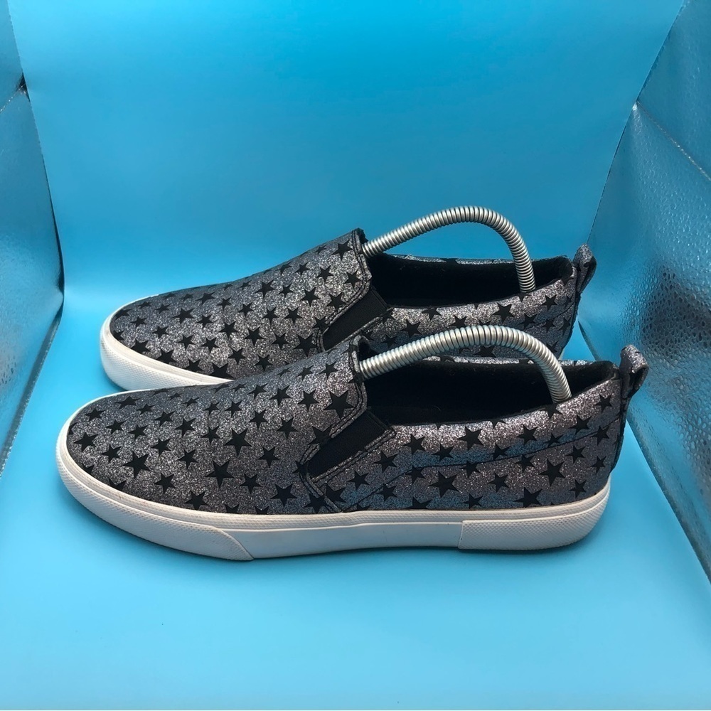 Jessica Simpson Danika glitter stars slip on sneakers size 9.5